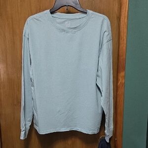 Calvin Klein Performance Light Blue Long Sleeve Shirt